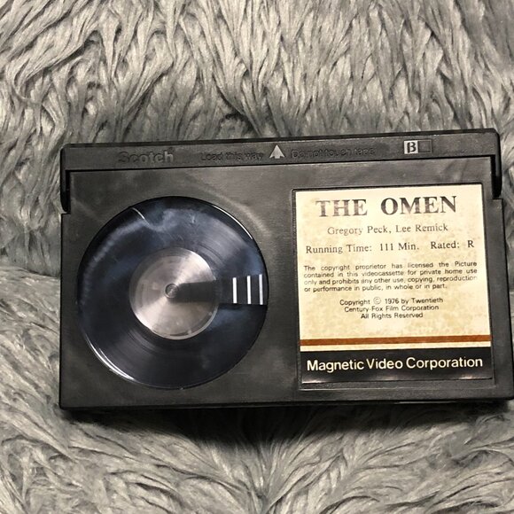 The OMEN Beta Betamax (NOT VHS) Original Box Horror 1978 - Picture 6 of 7